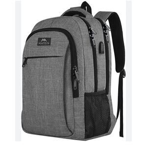Matein Travel Laptop Backpack, Business Anti Theft Slim Durable Laptops
